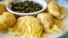 STEAMED VEGETABLE WONTONS