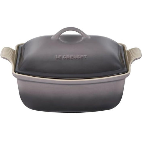 Le Creuset 4.5 qt. Heritage Deep Covered Rectangular Baker - Oyster