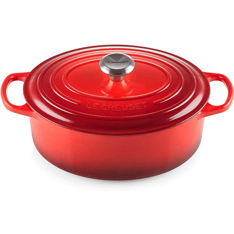 Le Creuset 9.5 qt. Signature Oval Dutch Oven - Cerise