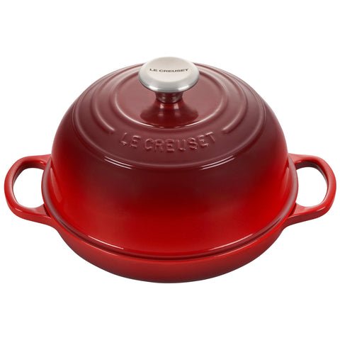 Le Creuset 9.5" (1.75 qt.) Signature Bread Oven - Cerise