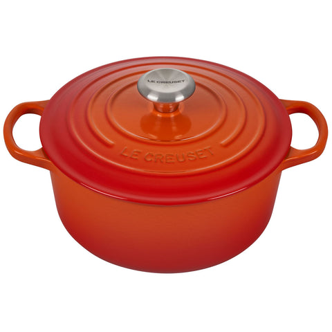 Le Creuset 4.5 qt. Signature Round Dutch Oven - Flame
