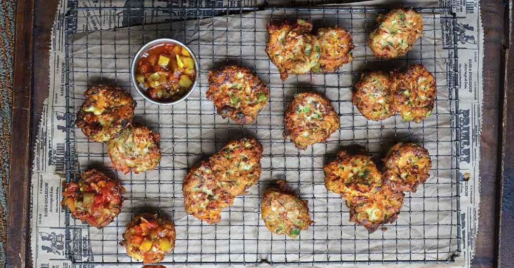 ZUCCHINI FRITTERS