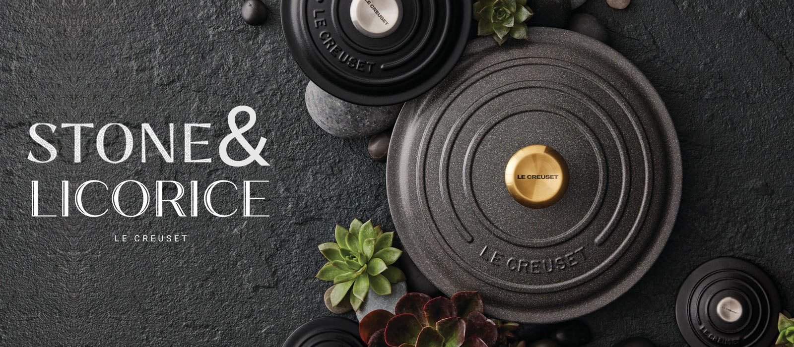 Le Creuset Licorice & Stone