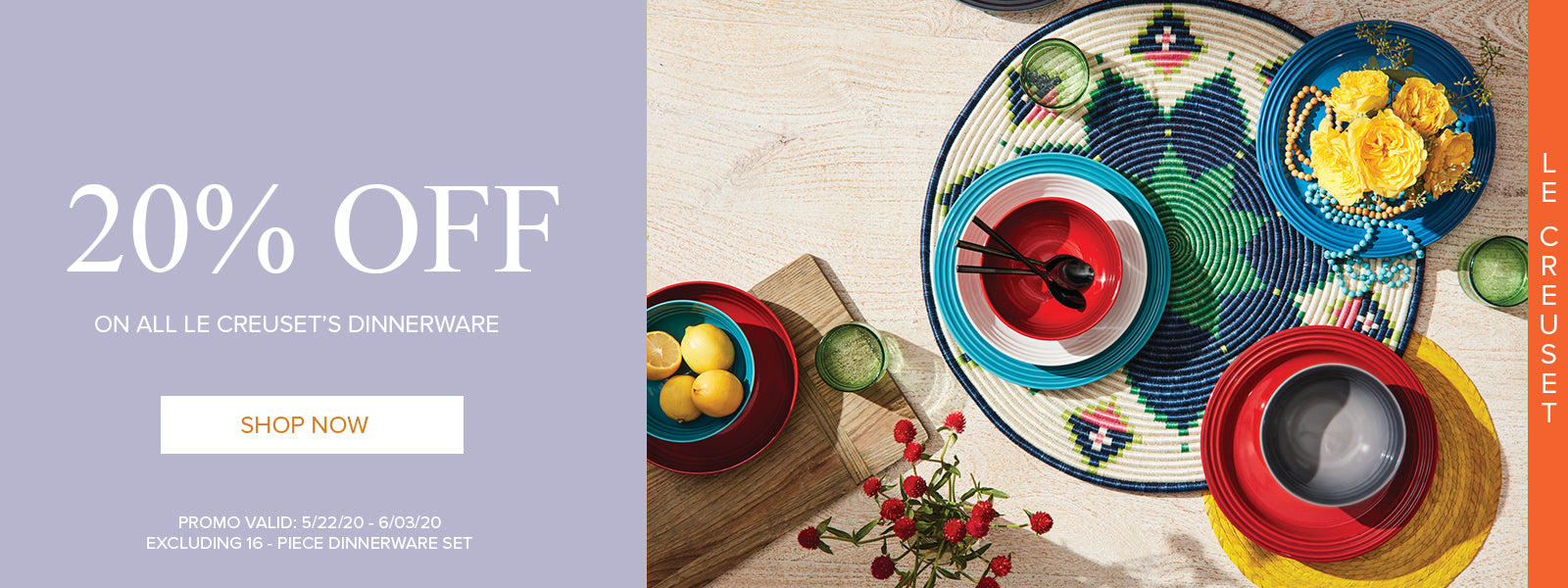 Le Creuset Dinnerware