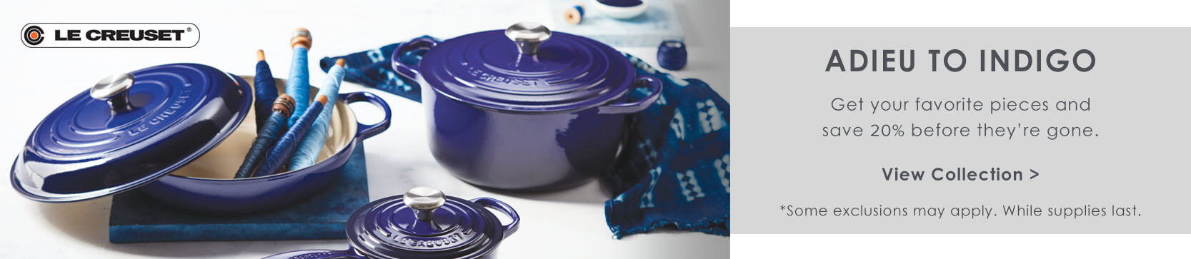 Le Creuset Indigo