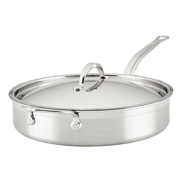 Hestan ProBond TITUM 5.0qt Covered TITUM™ NS Sauté Pan w/helper handle (30cm)