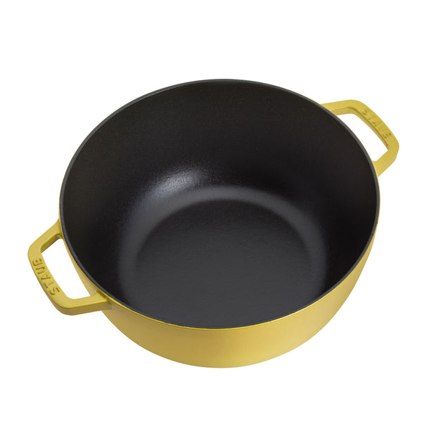 Staub Cast Iron - 5-qt Essential French Oven - Citron
