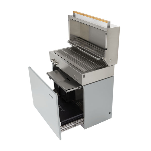 ZWILLING Flammkraft Model D Propane Gas Grill - Light Grey