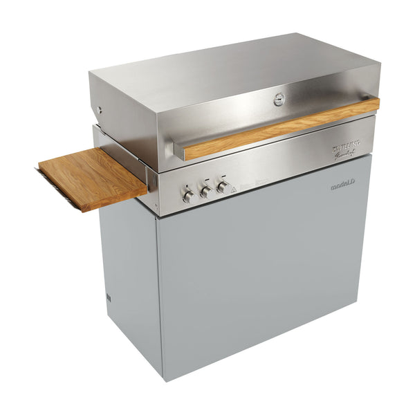 ZWILLING Flammkraft Model D Propane Gas Grill - Light Grey