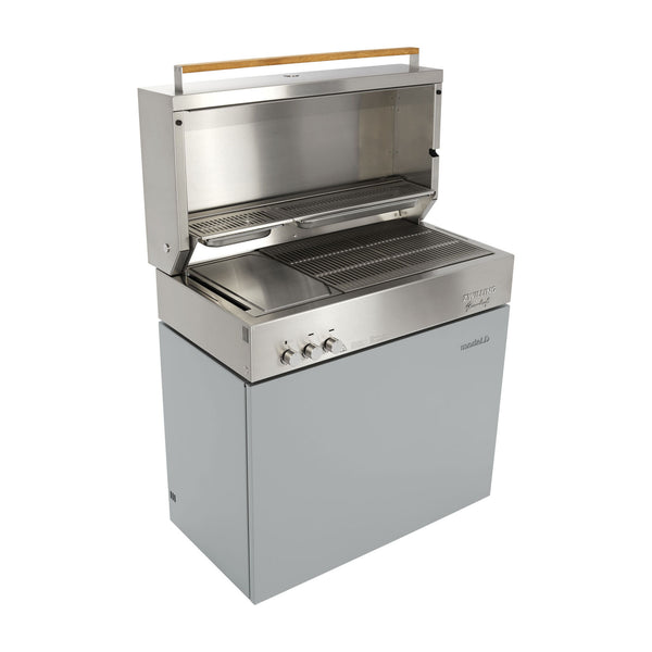 ZWILLING Flammkraft Model D Propane Gas Grill - Light Grey