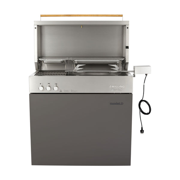 ZWILLING Flammkraft Model D Freestanding Natural Gas Grill - Deep Umbra