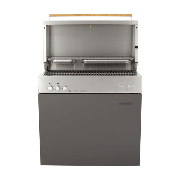 ZWILLING Flammkraft Model D Propane Gas Grill - Deep Umbra