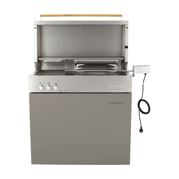 ZWILLING Flammkraft Model D Freestanding Natural Gas Grill - Taupe
