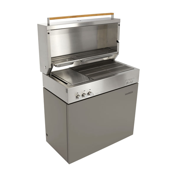 ZWILLING Flammkraft Model D Freestanding Natural Gas Grill - Taupe