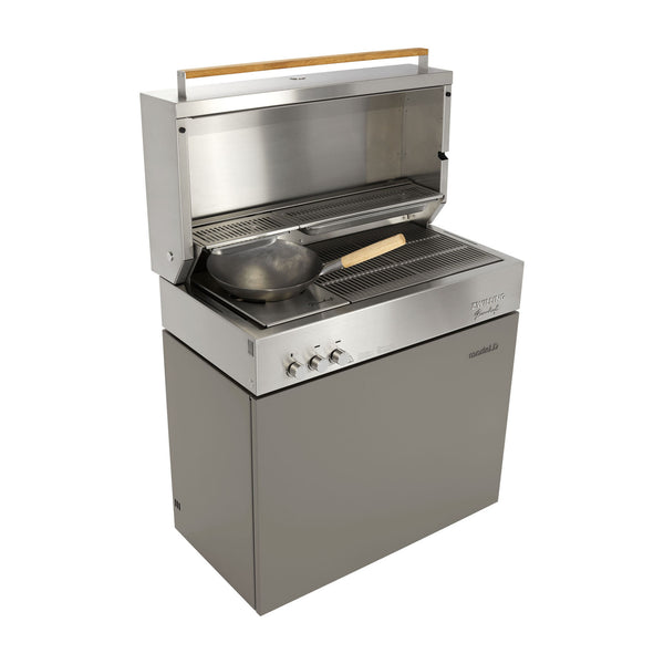 ZWILLING Flammkraft Model D Freestanding Natural Gas Grill - Taupe