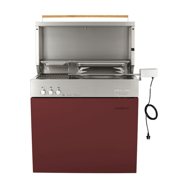 ZWILLING Flammkraft Model D Freestanding Natural Gas Grill - Ruby