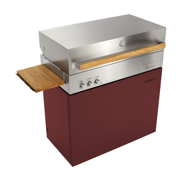 ZWILLING Flammkraft Model D Propane Gas Grill - Ruby
