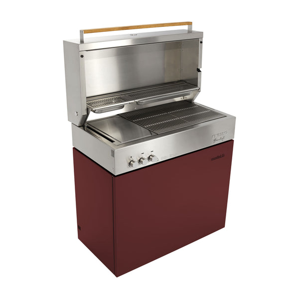 ZWILLING Flammkraft Model D Freestanding Natural Gas Grill - Ruby
