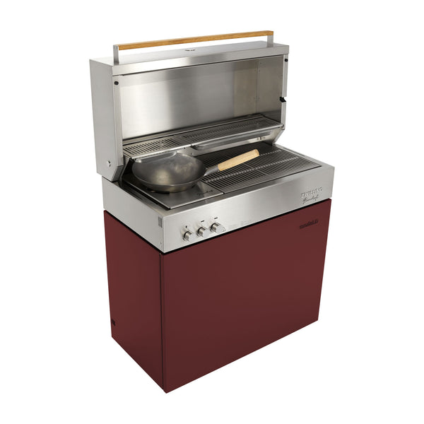 ZWILLING Flammkraft Model D Freestanding Natural Gas Grill - Ruby