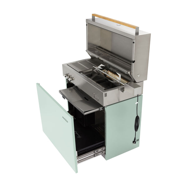 ZWILLING Flammkraft Model D Freestanding Natural Gas Grill - Pool