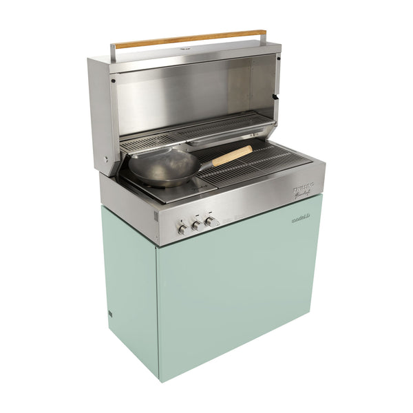 ZWILLING Flammkraft Model D Freestanding Natural Gas Grill - Pool