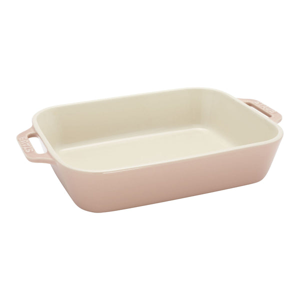Staub Stoneware 4-pc Macaron Mixed Baking Dish Set - Light Pink