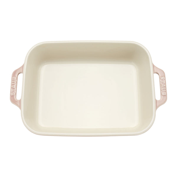 Staub Stoneware 4-pc Macaron Mixed Baking Dish Set - Light Pink
