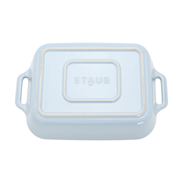 Staub Stoneware 4-pc Macaron Mixed Baking Dish Set - Light Blue