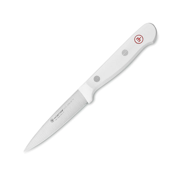 WUSTHOF GOURMET WHITE TWO PIECE PARING KNIFE & SHEAR SET
