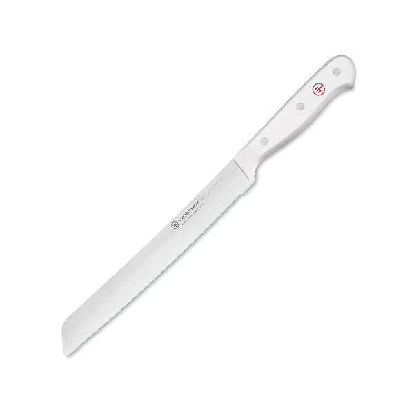 WUSTHOF GOURMET WHITE THREE PIECE CHEF'S KNIFE SET