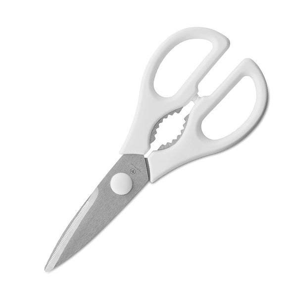WUSTHOF GOURMET WHITE TWO PIECE PARING KNIFE & SHEAR SET