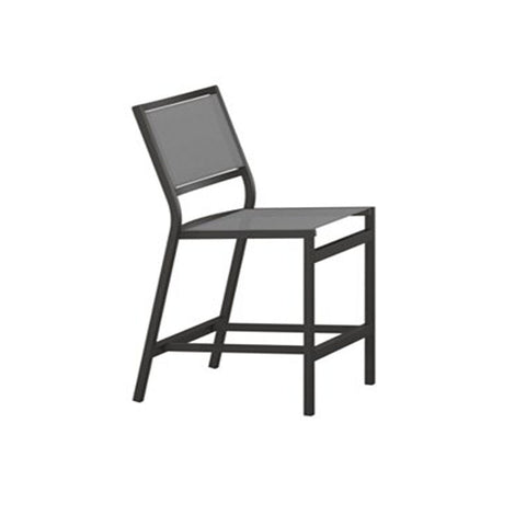 Tropitone Cabana Club Sling Armless Stationary Counter Height Stool, 25" - Grade B