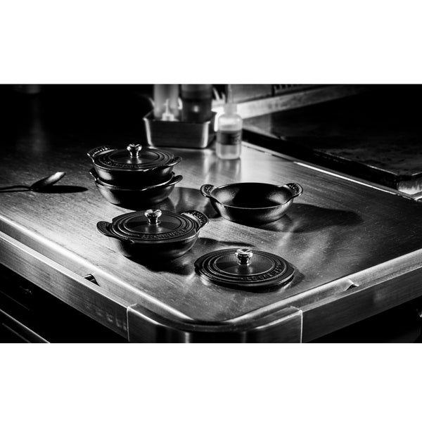 Le Creuset Gourmand Collection 0.3 QT. Mini Round Braiser with Lid, Set of 4