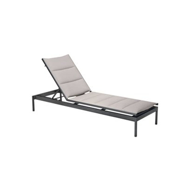 Tropitone Cabana Club Padded Sling Chaise Lounge - Armless,
15" Seat Height - Grade B