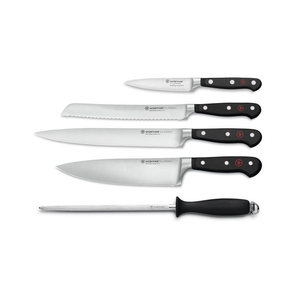 Wusthof Classic  Five Piece Chef'S Knife Set