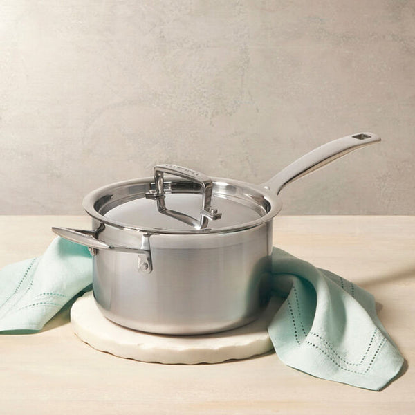 Le Creuset 3 qt. Classic Stainless Steel Saucepan