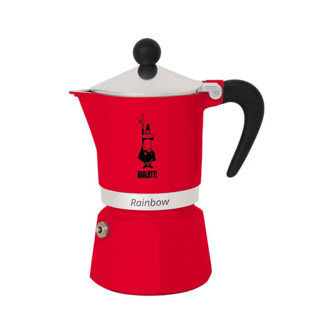 BIALETTI RAINBOW 3 CUPS RED