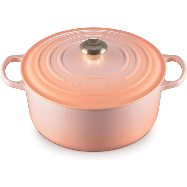 Le Creuset 7.25 qt. Signature Round Dutch Oven - Peche