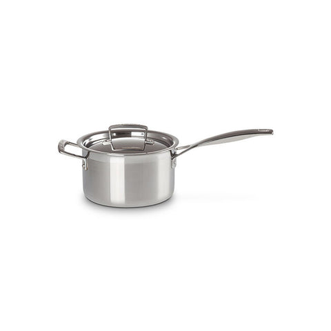 Le Creuset 3 qt. Classic Stainless Steel Saucepan