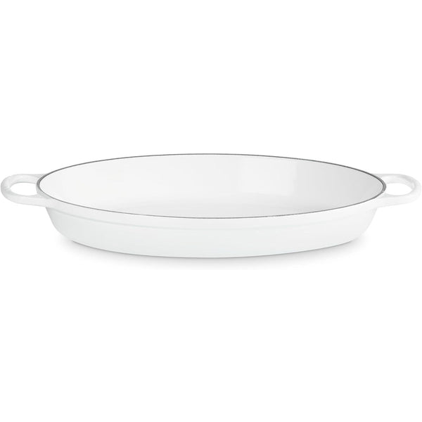Le Creuset 3 qt. Signature Oval Baker - White