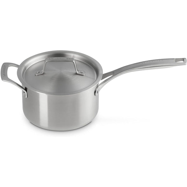 Le Creuset 3 qt. Essential Stainless Steel Saucepan