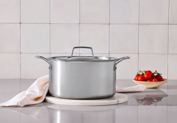 Le Creuset 4 QT. Essential Stainless Steel Stockpot