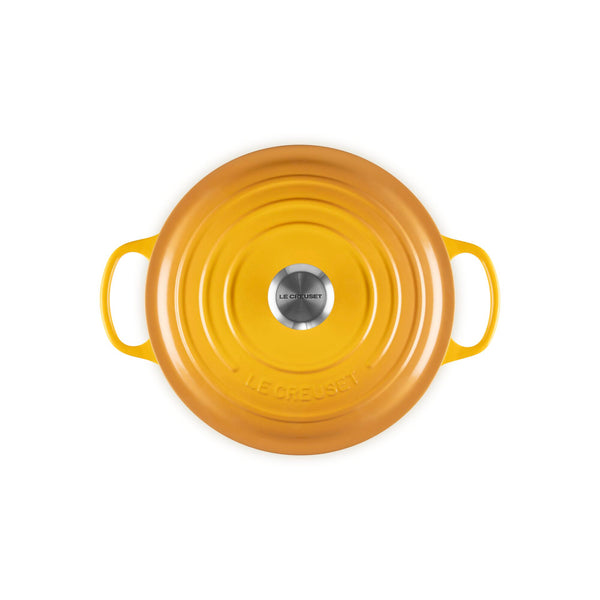 Le Creuset 7.25 qt Signature Round Dutch Oven - Nectar