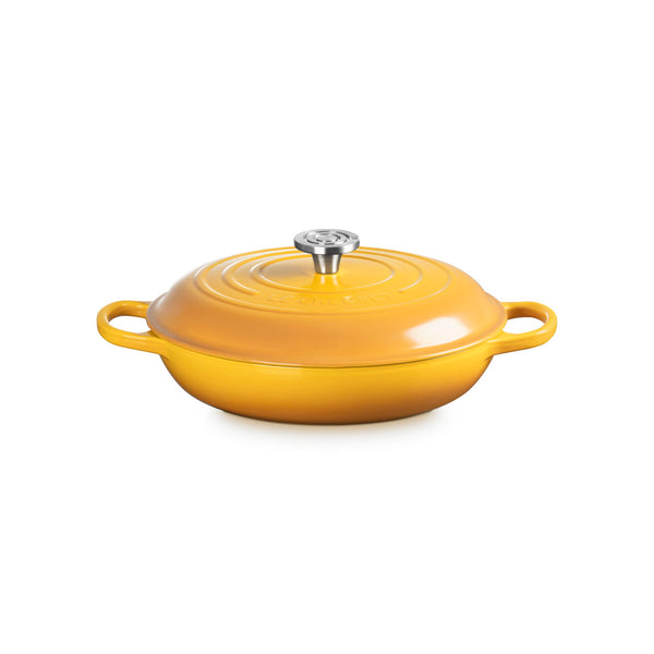 Le Creuset 3.5 qt Signature Braiser - Nectar