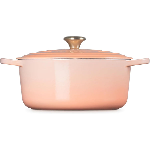 Le Creuset 5.5 qt. Signature Round Dutch Oven - Peche