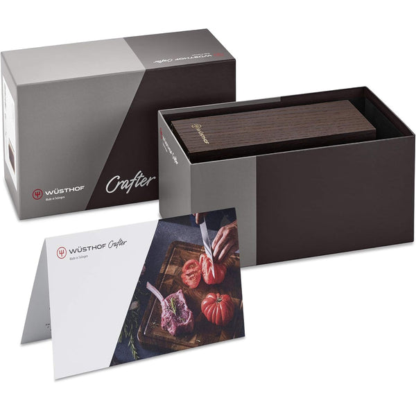 Wusthof  Knife Storage 6-Slot Knife Block, Maple, Oak, & Heat Treated Beech - Crafter