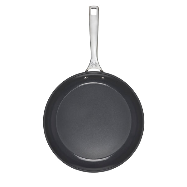 Le Creuset Set of 2 Essential Non-Stick Ceramic 8 In 10 In Fry Pan