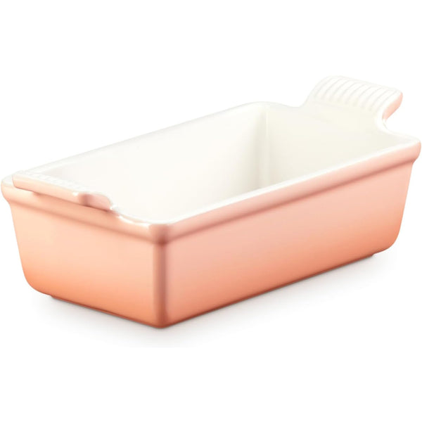 Le Creuset 9" x 5" x 3" (1.5 qt./1 lb.) Heritage Loaf Pan - Peche