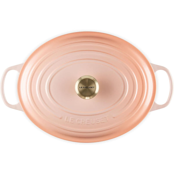 Le Creuset 8 qt. Signature Oval Dutch Oven - Peche