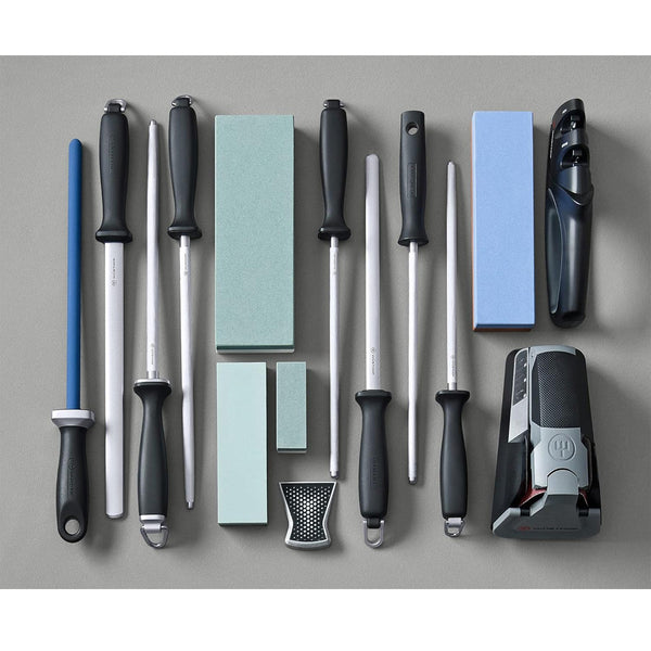 Wusthof Diamond Sharpening Stick 23cm Black Silver